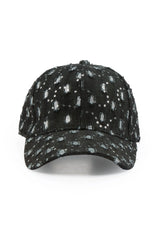 Mosley Black Rhinestone Trucker Hat