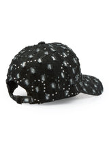 Mosley Black Rhinestone Trucker Hat