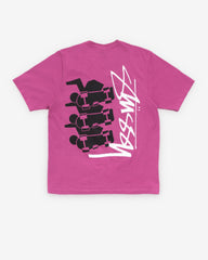 Stüssy - Men's Skate Stack Pig. Dyed Tee - (Berry)