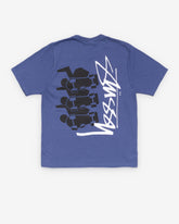 Stüssy - Men's Skate Stack Pig. Dyed Tee - (Indigo)