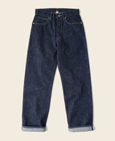 WWII Simplified Model Cowboy Selvedge Denim Jeans