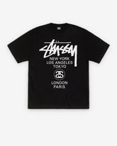 Stüssy - Men's World Tour Tee - (Black)