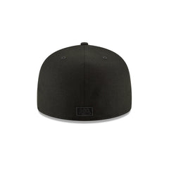 Los Angeles Dodgers Blackout Basic 59FIFTY Fitted Hat