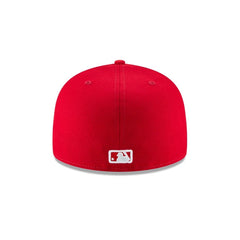 Atlanta Braves Scarlet Basic 59FIFTY Fitted Hat
