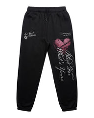 'Love Is War: Bleed For What's Yours' Relax Track Pants