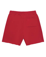 Sp5der Angel Number Sweatshorts Merlot