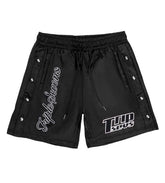 Triple Sevens Nylon Button Shorts Black