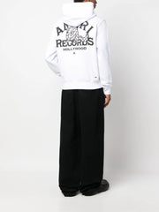 Amiri Records Wolf Hoodie in White