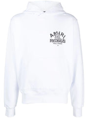 Amiri Records Wolf Hoodie in White