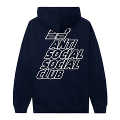 Anti Social Social Club Midnight Club Hoodie 'Navy'