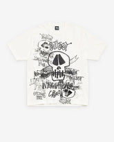 Stüssy - Men's Skulls Pigment Dyed Tee - (Natural)