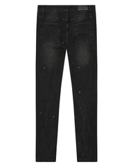 Magiri Noir Ripped Slim Jeans in Black