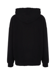 Palm Angels Monogram Statement Logo Black Hoodie
