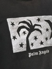 Palm Angels Night Sky Sweatshirt in Black