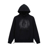 RtA Jordan Etched Monogram Hoodie Black