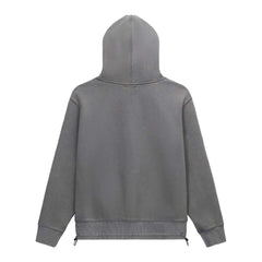 RtA Jordan Stone Etched Monogram Hoodie Grey