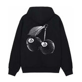 Stussy Cherries Hoodie Black