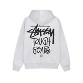 Stussy Tough Gear Hoodie Grey