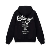 Stussy World Tour Hoodie Black