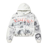 Vale Forever Mural Pullover Hoodie Grey