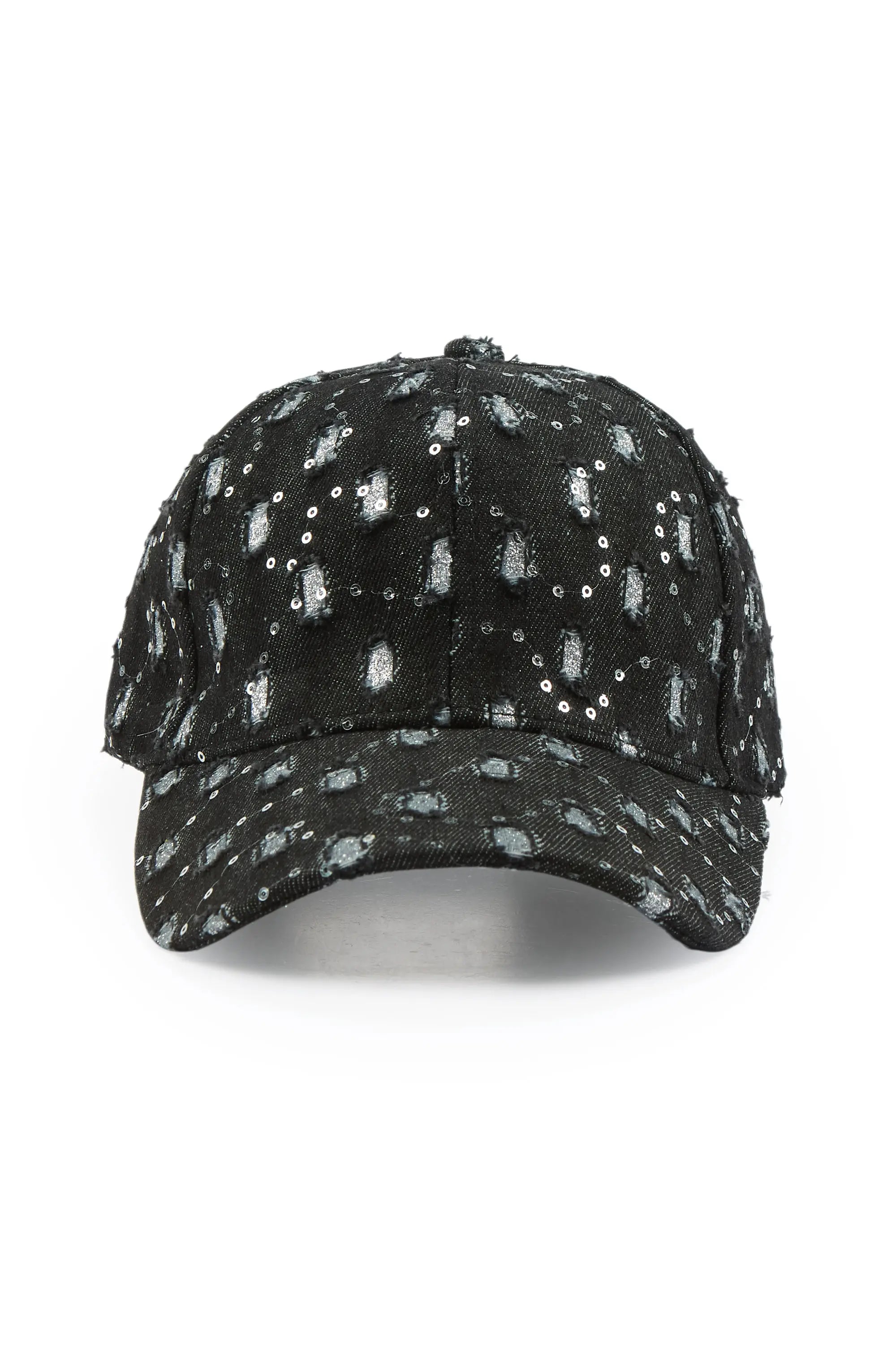 Mosley Black Rhinestone Trucker Hat