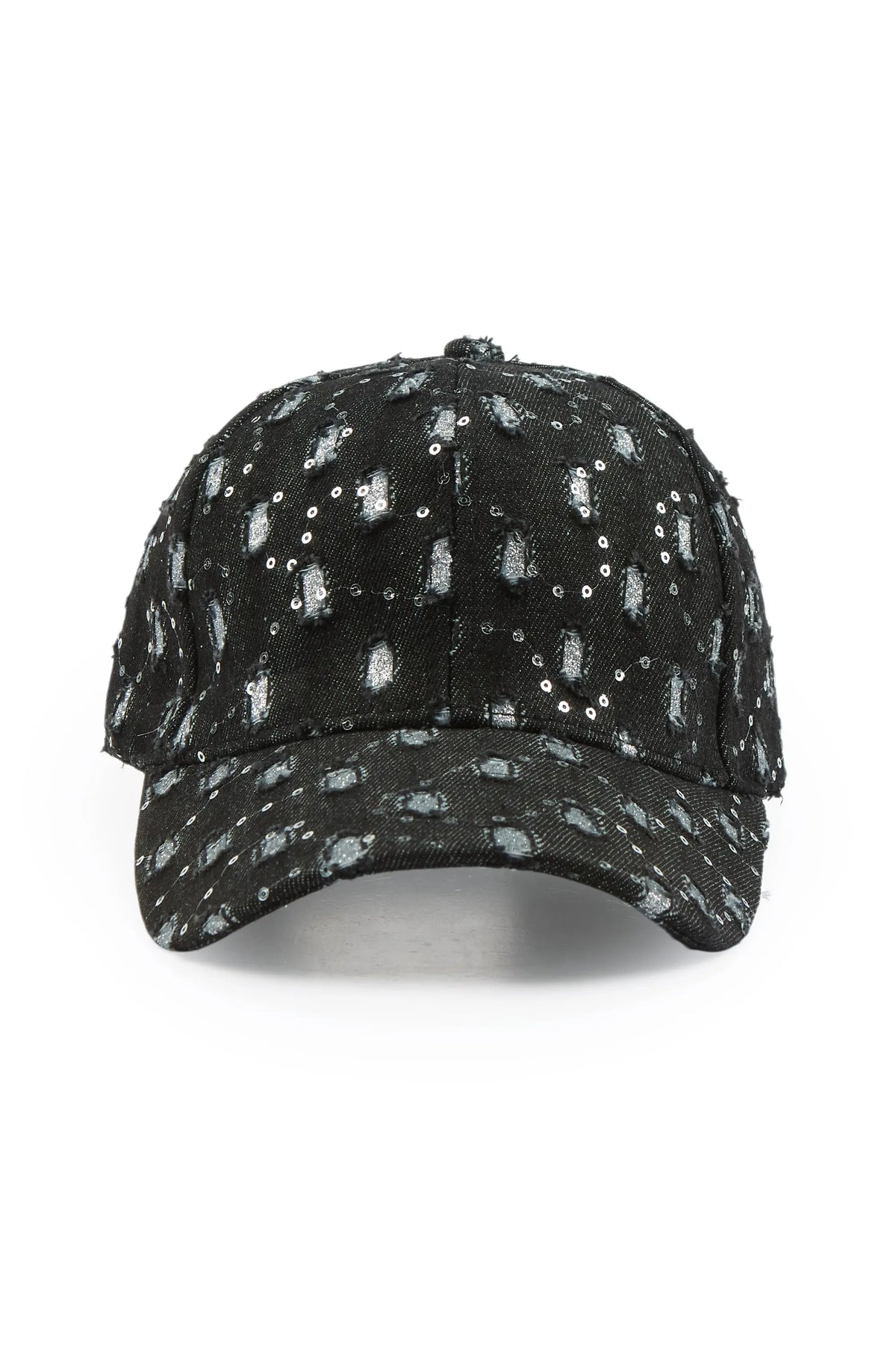 Mosley Black Rhinestone Trucker Hat