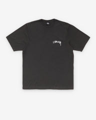 Stüssy  - Men's Skate Stack Pig. Dyed Tee - (Faded Black)