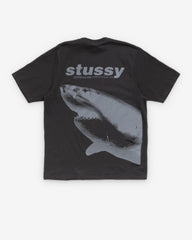 Stüssy - Men's Shark Pig. Dyed Tee - (Faded Black)