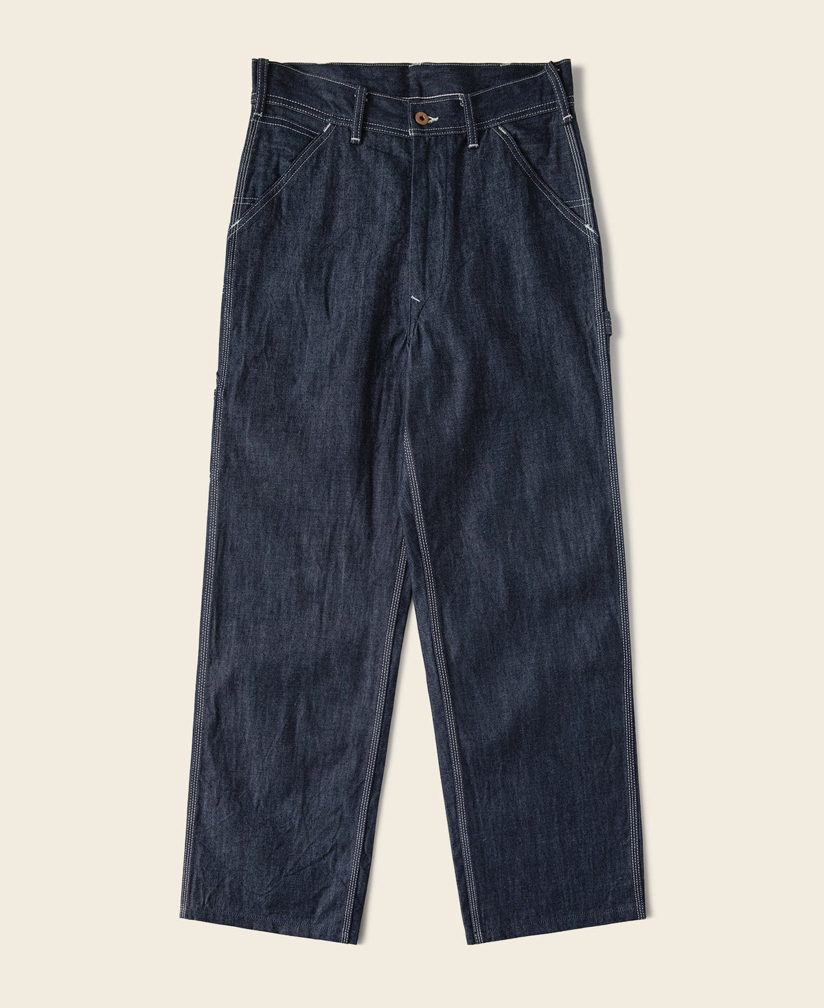 1950s Indigo Denim Painter Pants