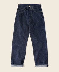 WWII Simplified Model Cowboy Selvedge Denim Jeans