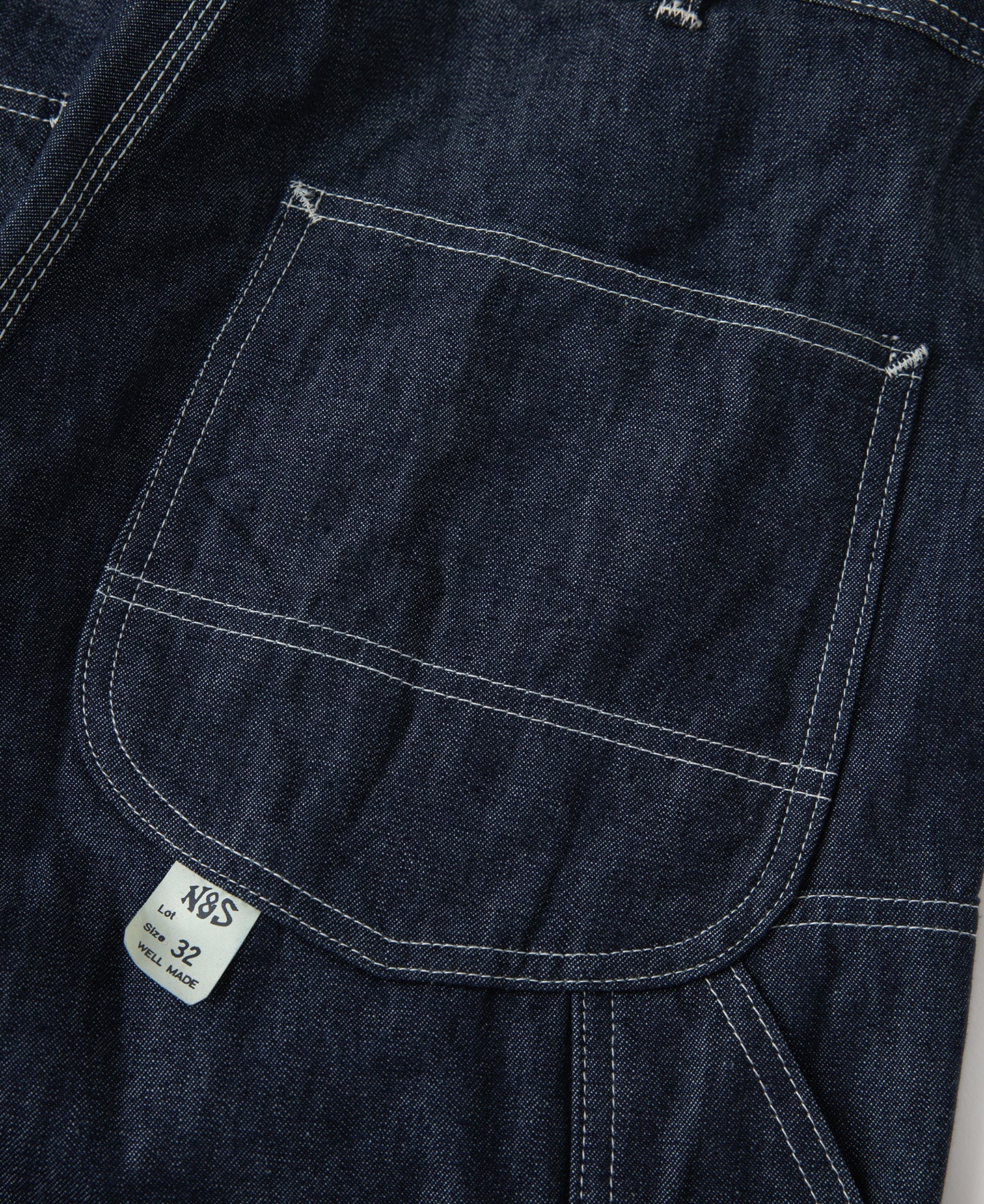 1950s Indigo Denim Painter Pants