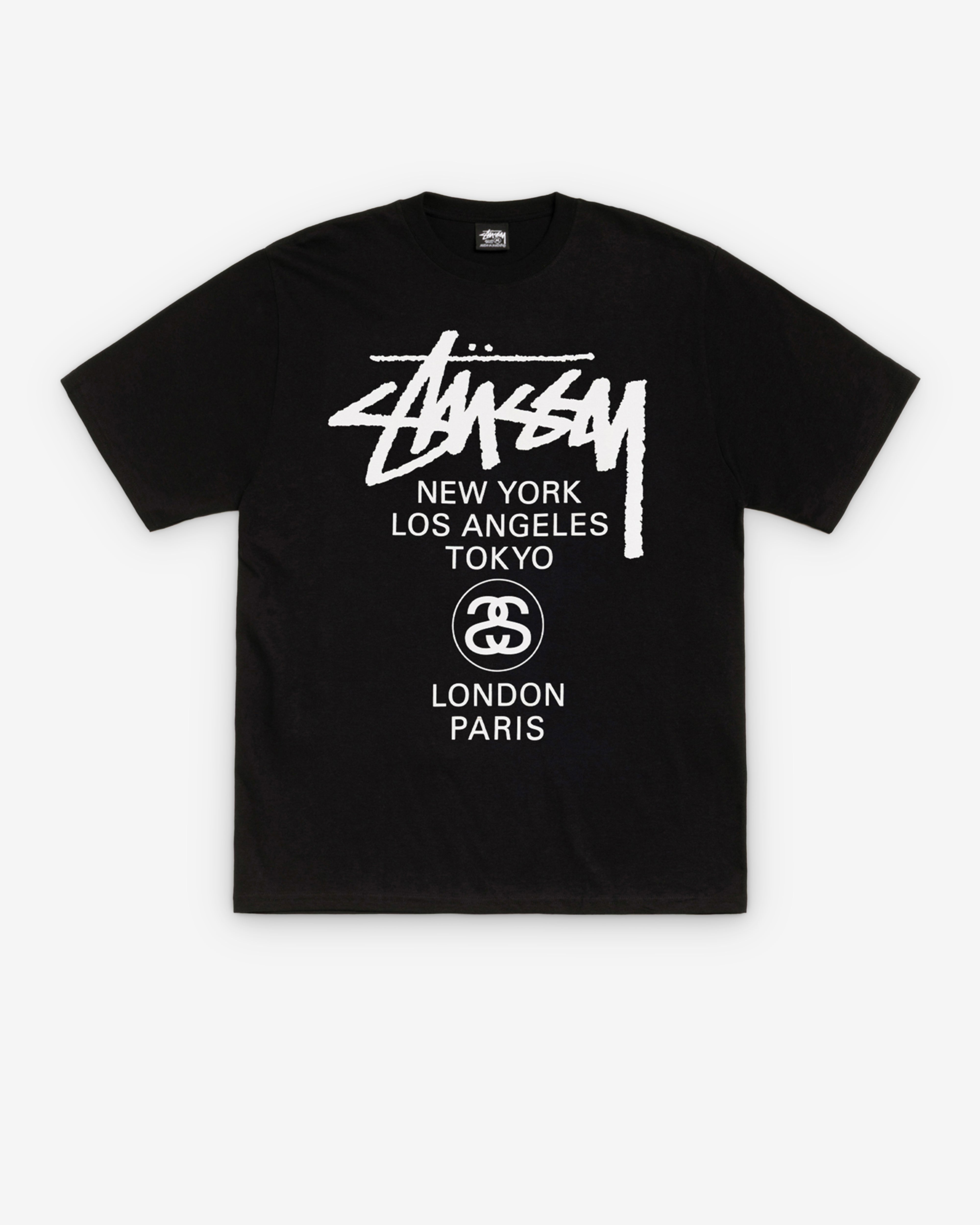 Stüssy - Men's World Tour Tee - (Black)
