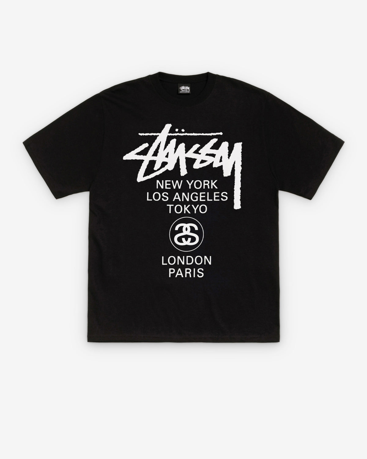 Stüssy - Men's World Tour Tee - (Black)