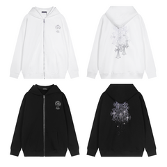 Chrome Hearts New Zip Up Hoodie -TQ02