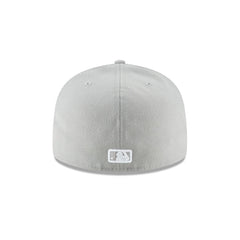 Los Angeles Dodgers Gray Basic 59FIFTY Fitted Hat