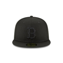 Boston Red Sox Blackout Basic 59FIFTY Fitted Hat