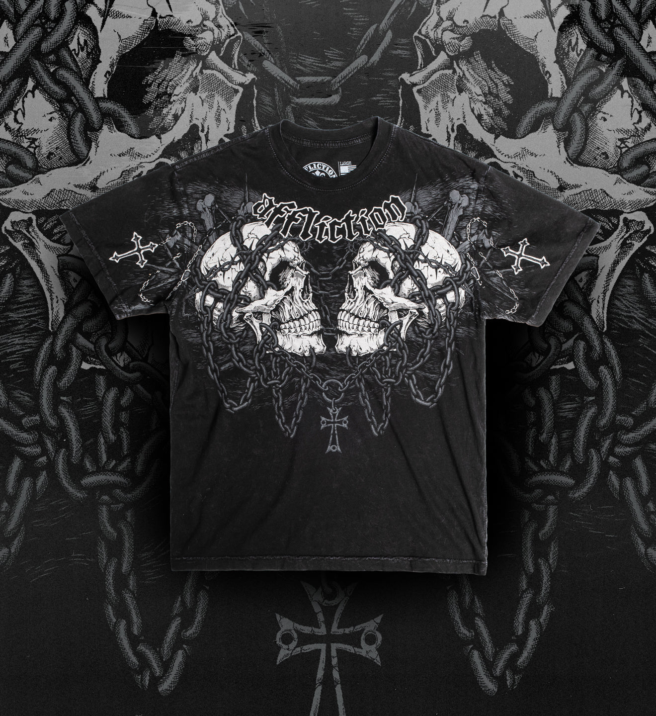 Chained Saint Thorns Tee