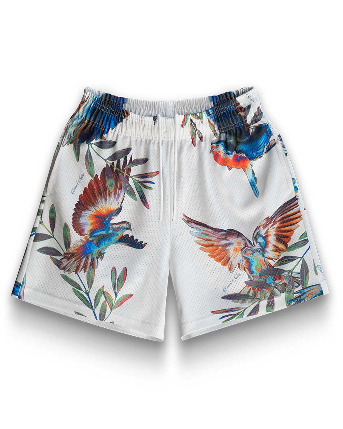 Bravest Studios Birds Of Paradise Shorts White