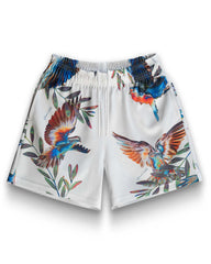 Bravest Studios Birds Of Paradise Shorts White