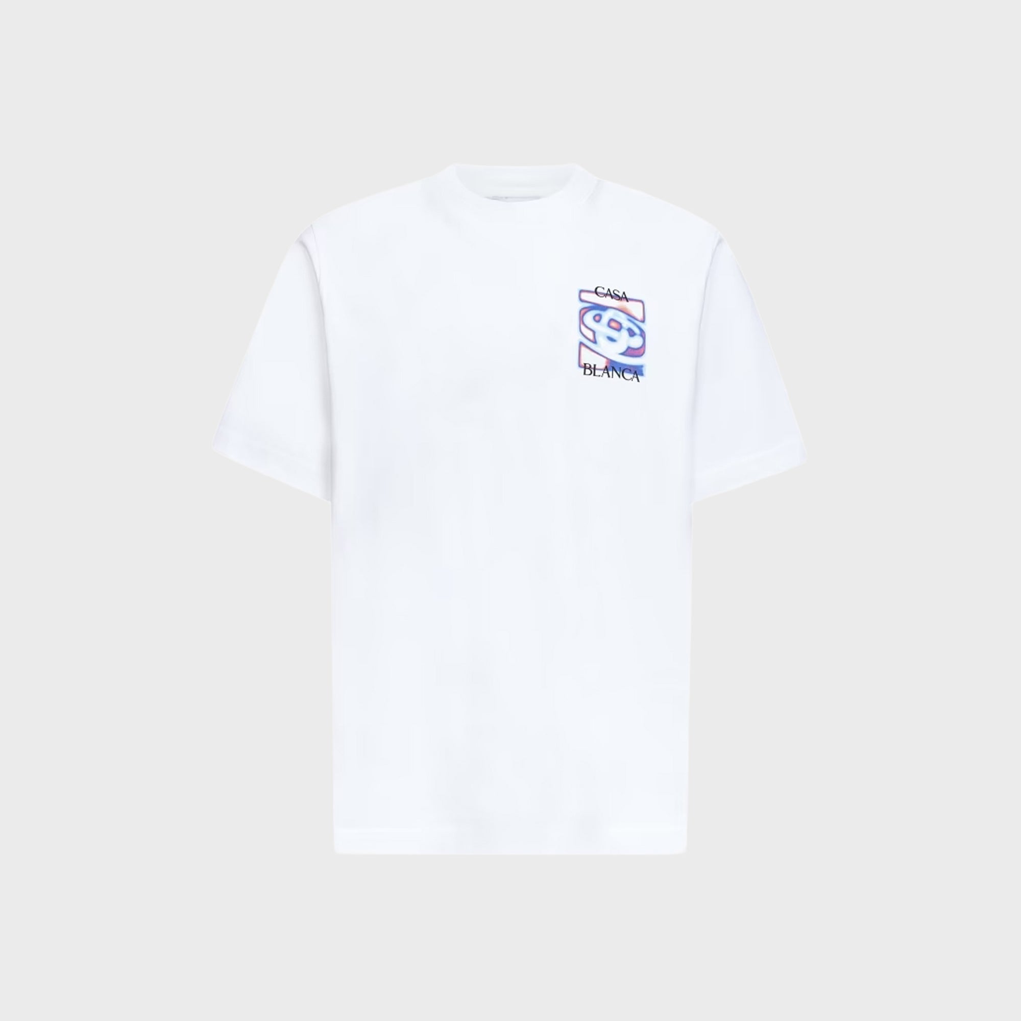 Casablanca Heat Map Classic Tee - Bright White