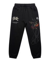 'Love Is War: Twin On Fire' Relax Track Pants