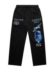 [Limited Edition] 'Mortal Kombat: Sub-Zero' Relax Cuffless Track Pants