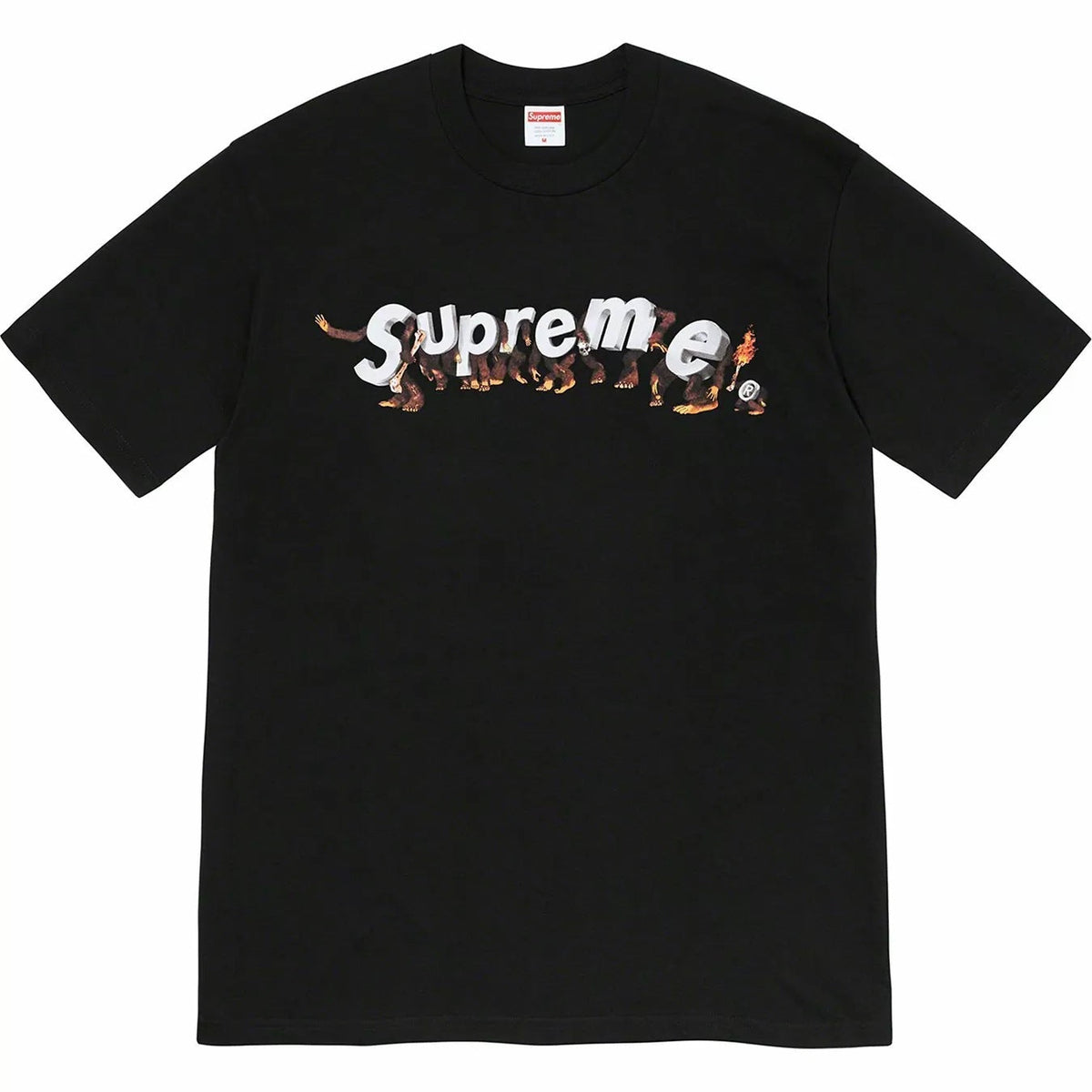 Supreme Black / Multi Graphic Tee