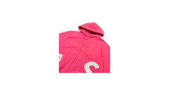 Supreme Big Logo Zip Up Hooded Sweatshirt Magenta (P)