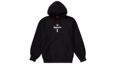Supreme Cross Box Logo Hoodie Black (FW20)