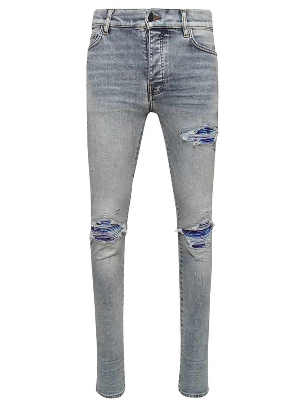 Amiri Tie Dye Mx1 Stone Indigo Blue Jeans