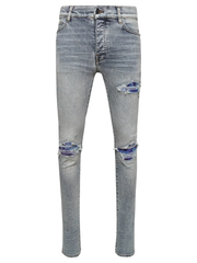 Amiri Tie Dye Mx1 Stone Indigo Blue Jeans