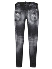 Dsquared2 Special Delivery Ripped Jeans in Black