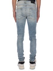 Amiri Tie Dye Mx1 Stone Indigo Blue Jeans