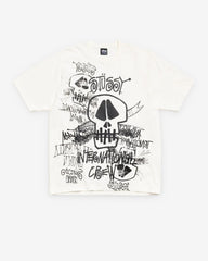 Stüssy - Men's Skulls Pigment Dyed Tee - (Natural)